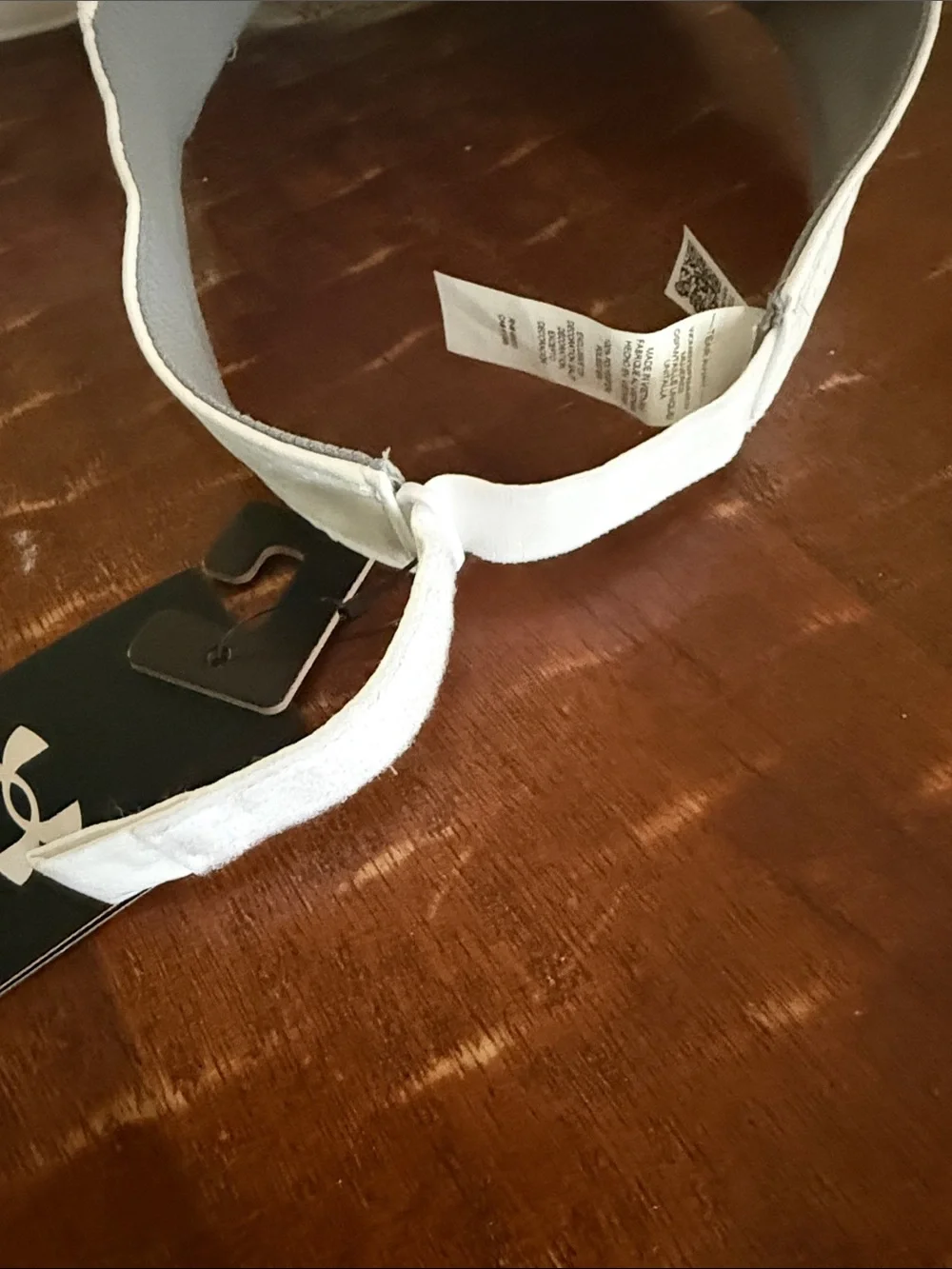 Under Armour Kids White Performance Sun Visor